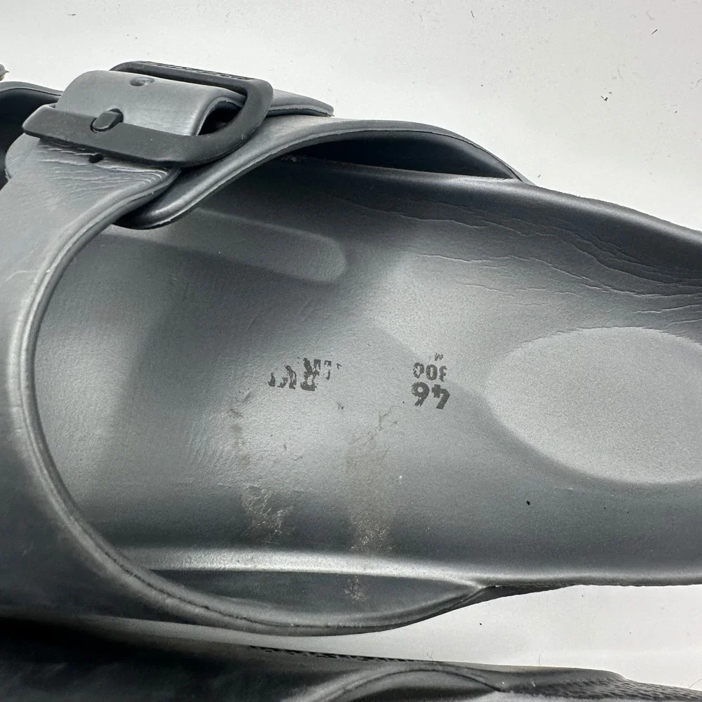 Birkenstock Arizona EVA Black Sandals Mens 13 EU 46 Waterproof Slides 129421